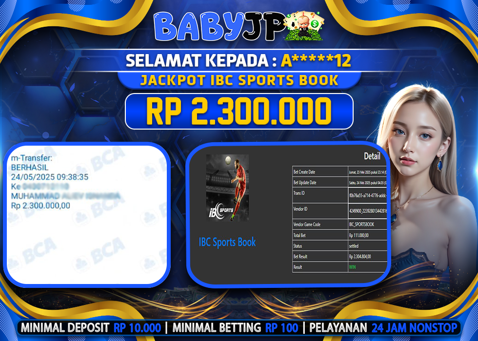 A*****12 JACKPOT Sports Book,-LUNAS